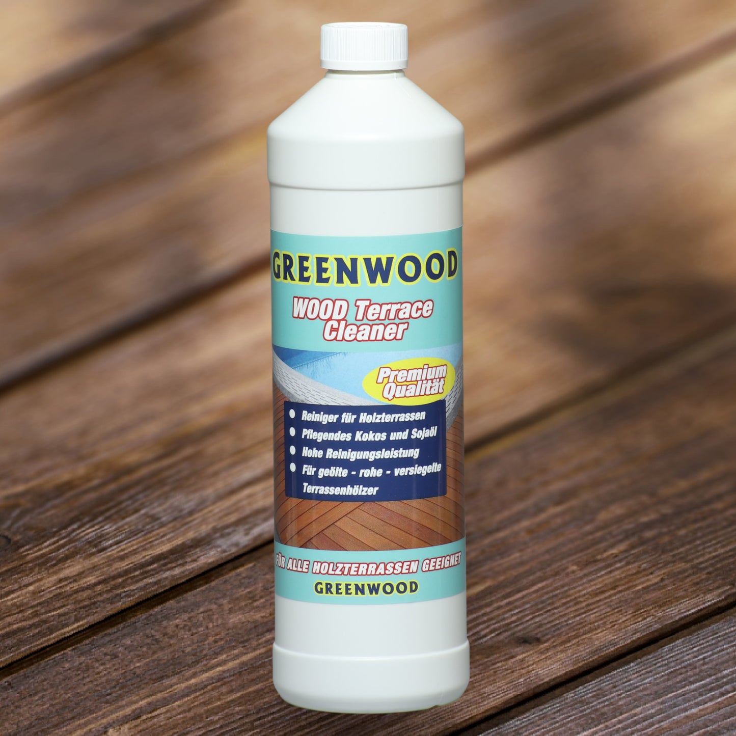 Houten terrasreiniger van Greenwood 1 l
