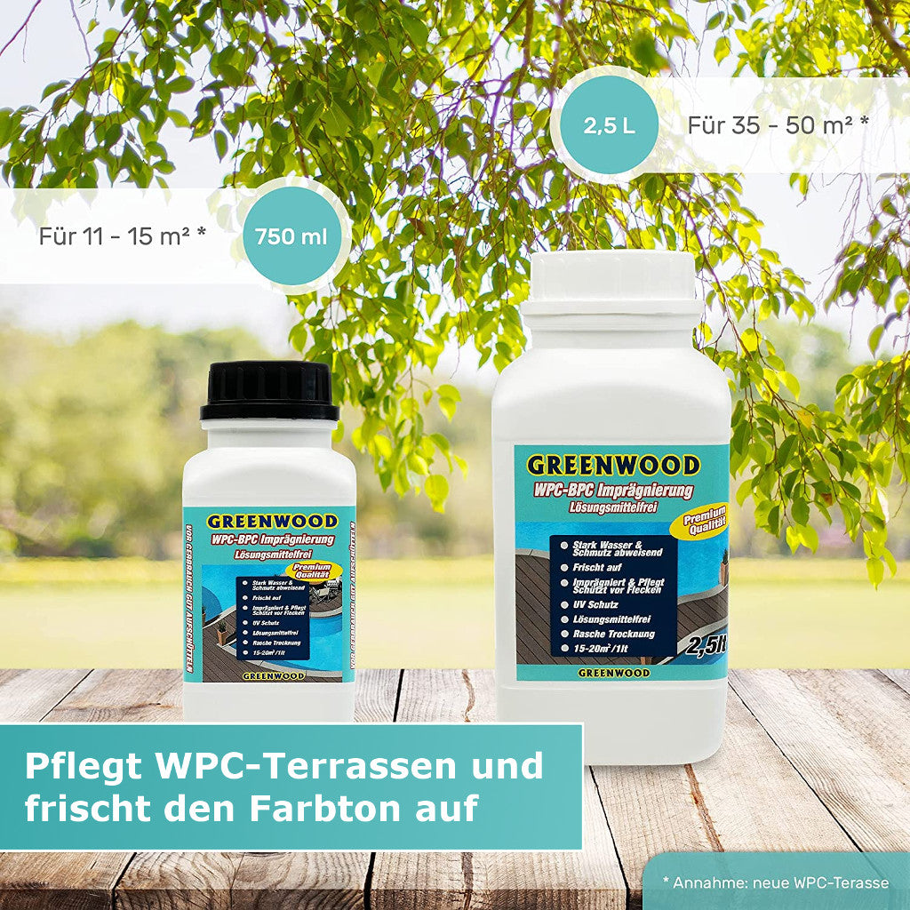 Greenwood WPC Impregnering 750 ml ECO vrij van oplosmiddelen