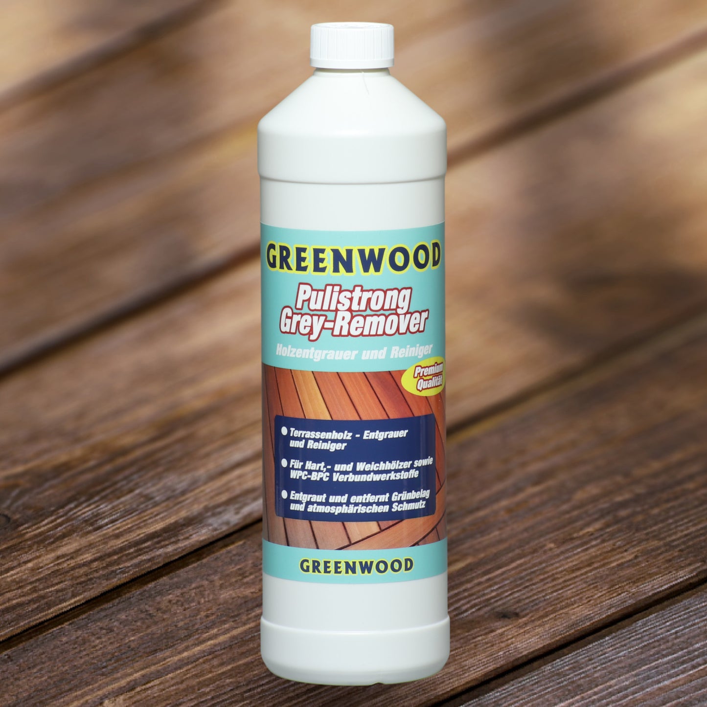 Pulistrong Grey-Remover Degreying 1 l - Houten vlonders en WPC Remover