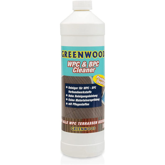 Greenwood WPC Terrasreiniger 1 l met Verzorgende Ingrediënten Super Concentraat